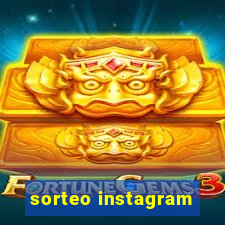 sorteo instagram